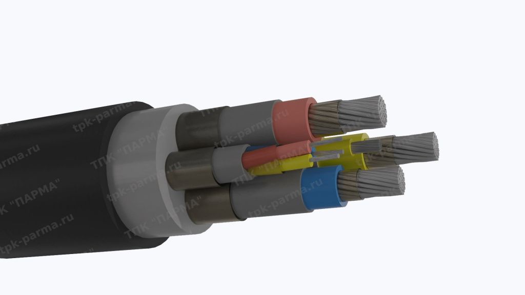 Фотография провода Кабель КГЭШ-Т 3х120+1х16+3х4,0