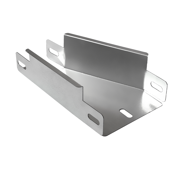 Переходник по ширине левый SPW400*600*80*1,2 L INOX