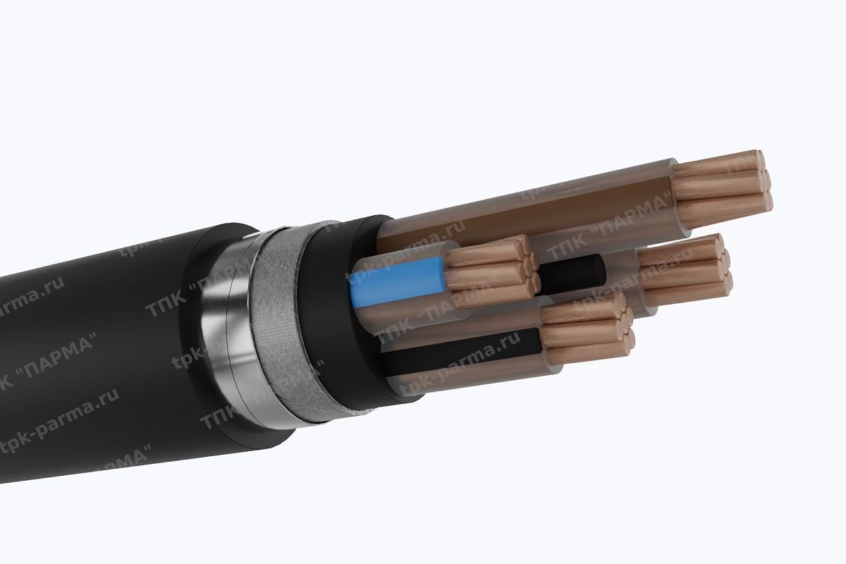 Фотография провода Кабель ПвБШвнг(A)-LS 4х25