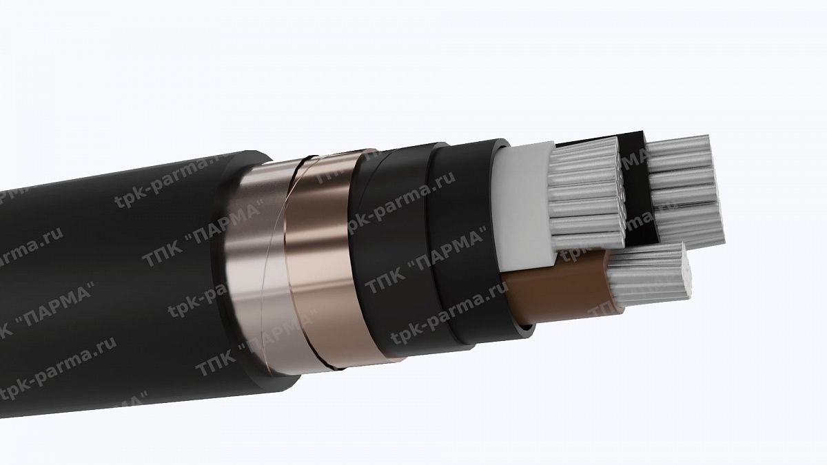 Кабель АПвВнг(A)-LS 3х300/120 - 35кВ