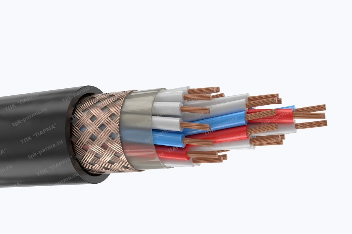 Фотография провода Кабель КУВЭ 27х2х08