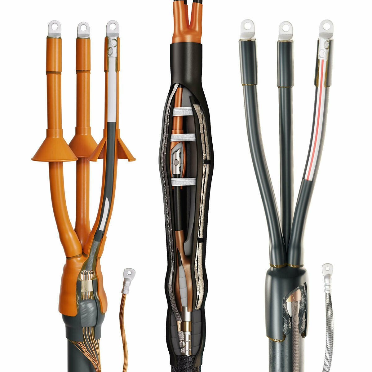 Муфта кабельная eks-42CH-T3-RE-1х400/630-М