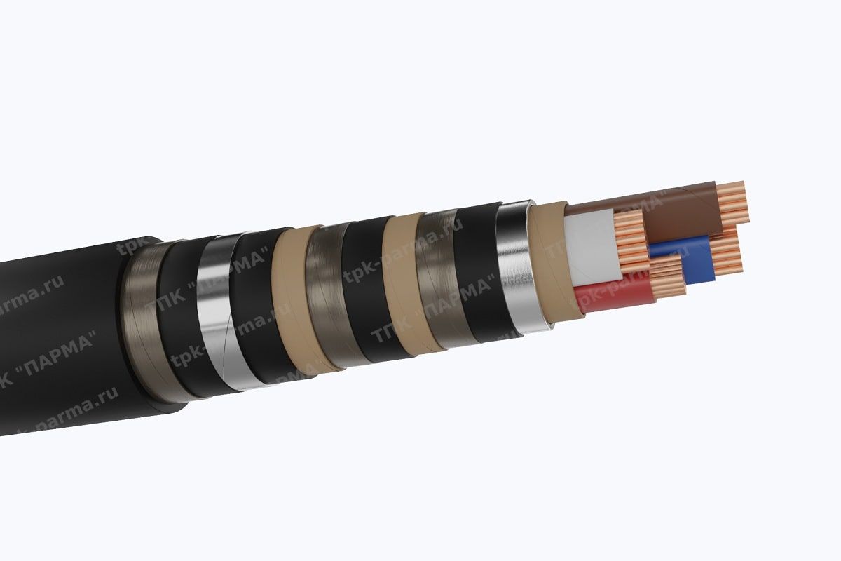 Фотография провода Кабель СБлШв 4х16 - 1кВ