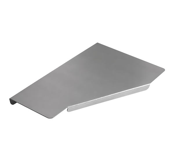 Крышка переходника по ширине правая SKPW300*400*1,5 R INOX