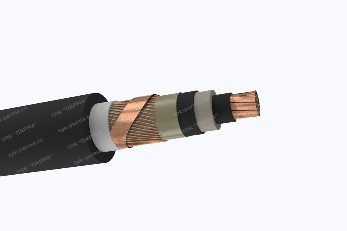 Кабель ПвП 1х35/16 - 3,6/6кВ