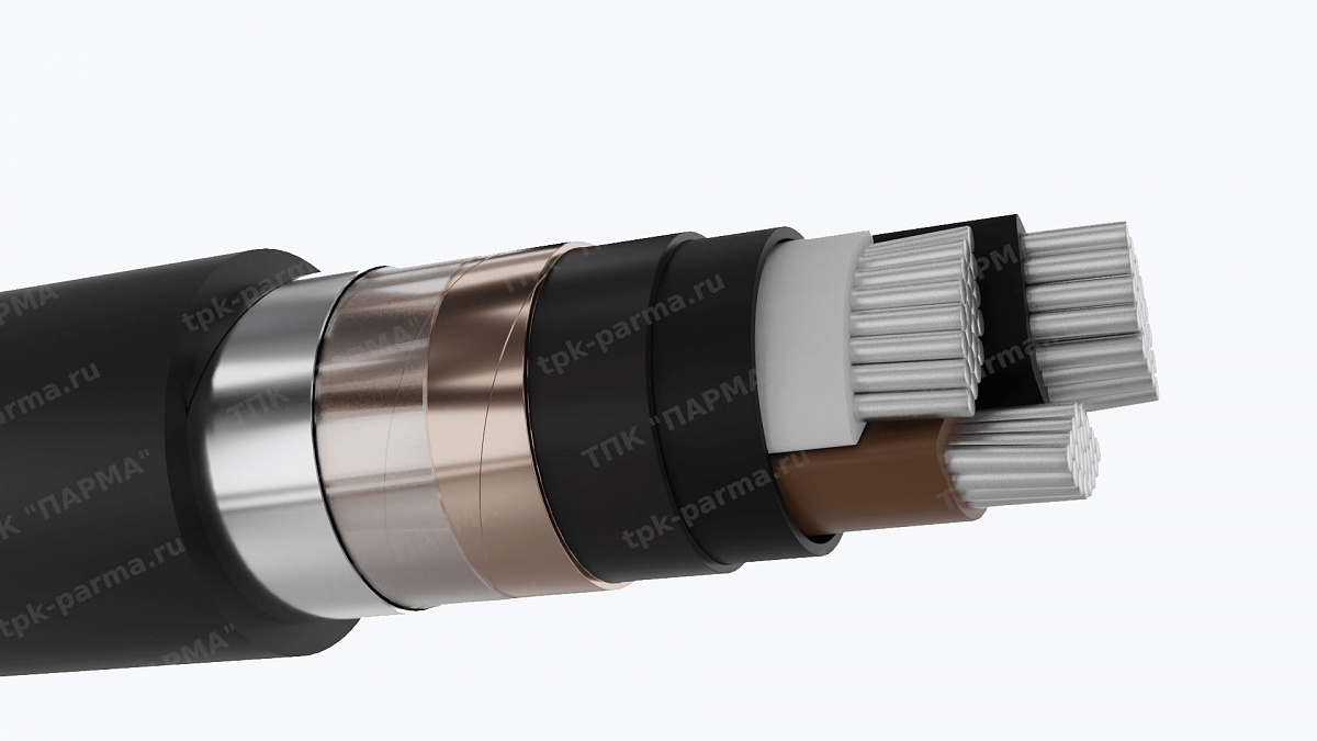 Фотография провода Кабель АВБбШв 3х70 - 6кВ