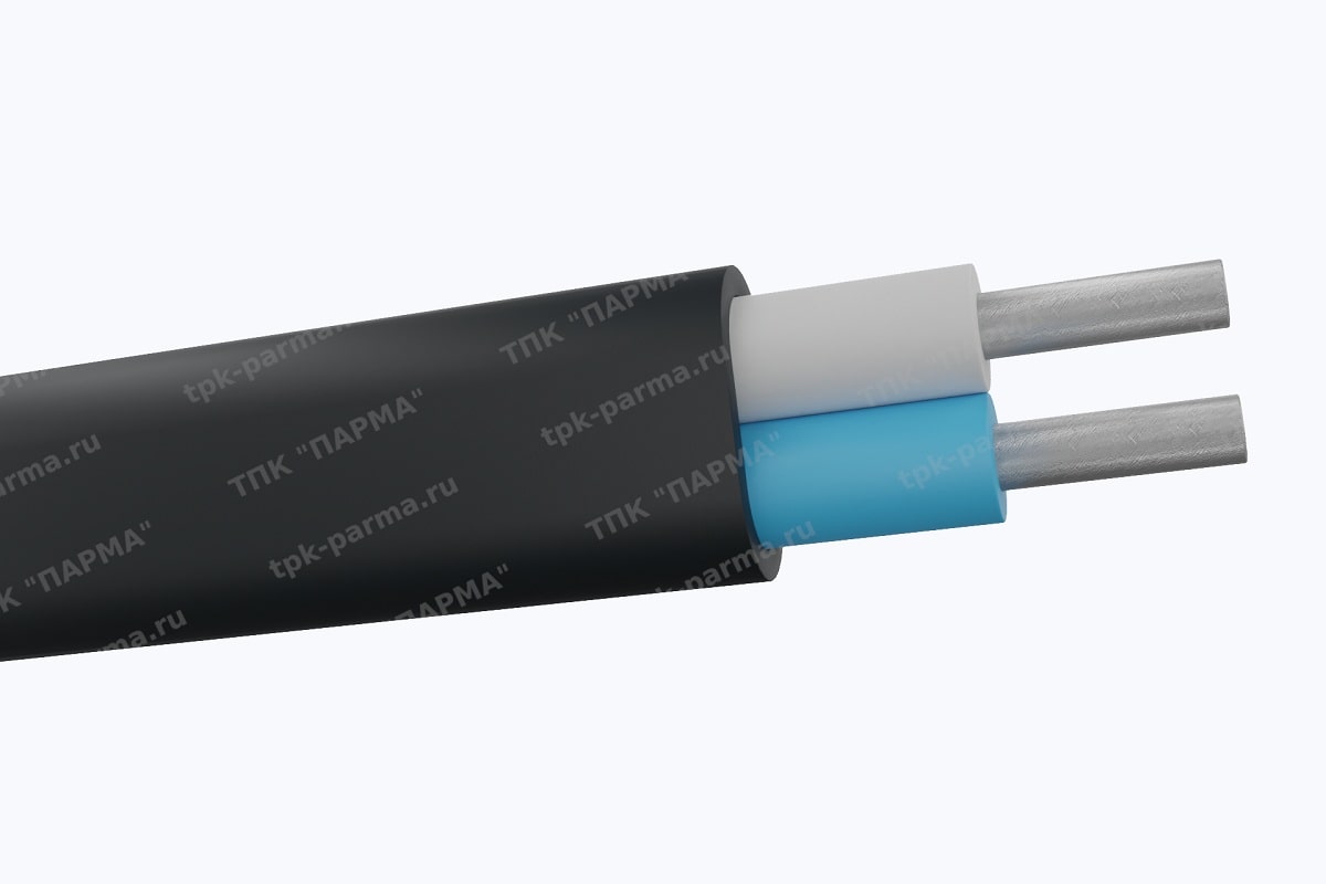 Фотография провода Кабель АПвВГ-П 2х2,5 - 1кВ