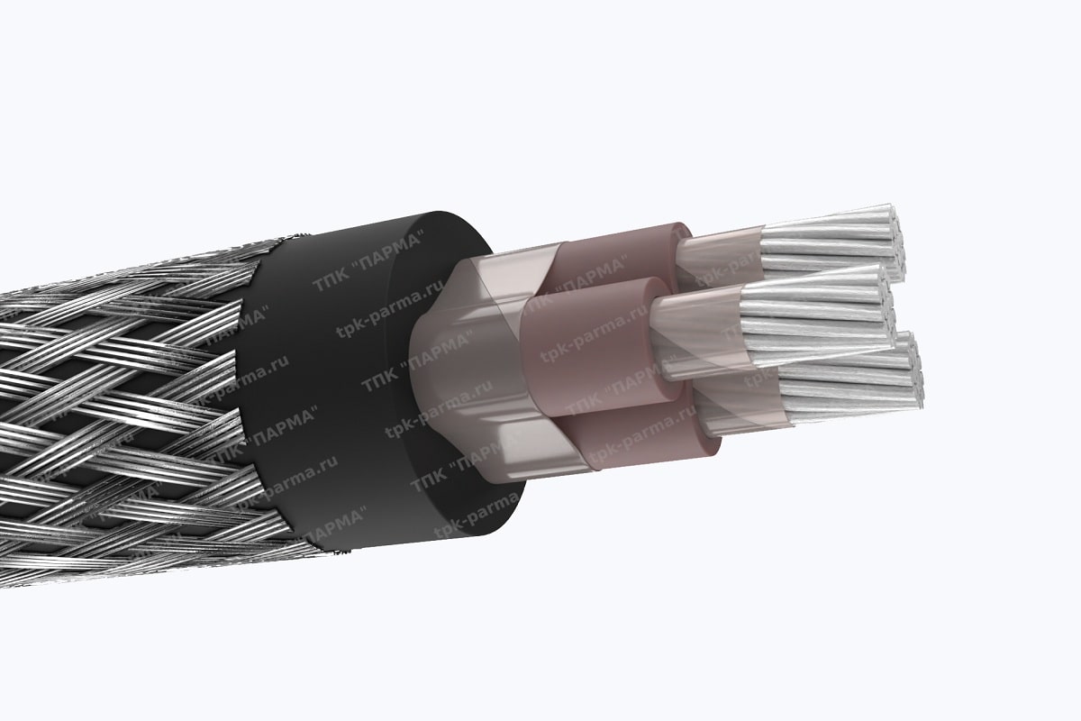 Фотография провода Кабель АКНРЭ 2х70