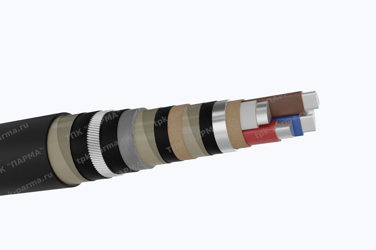 Фотография провода Кабель ААП2лШв 1х240 - 1кВ