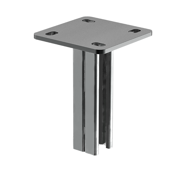 Страт-стойка двойная 41х41 PTSY24120 ZN