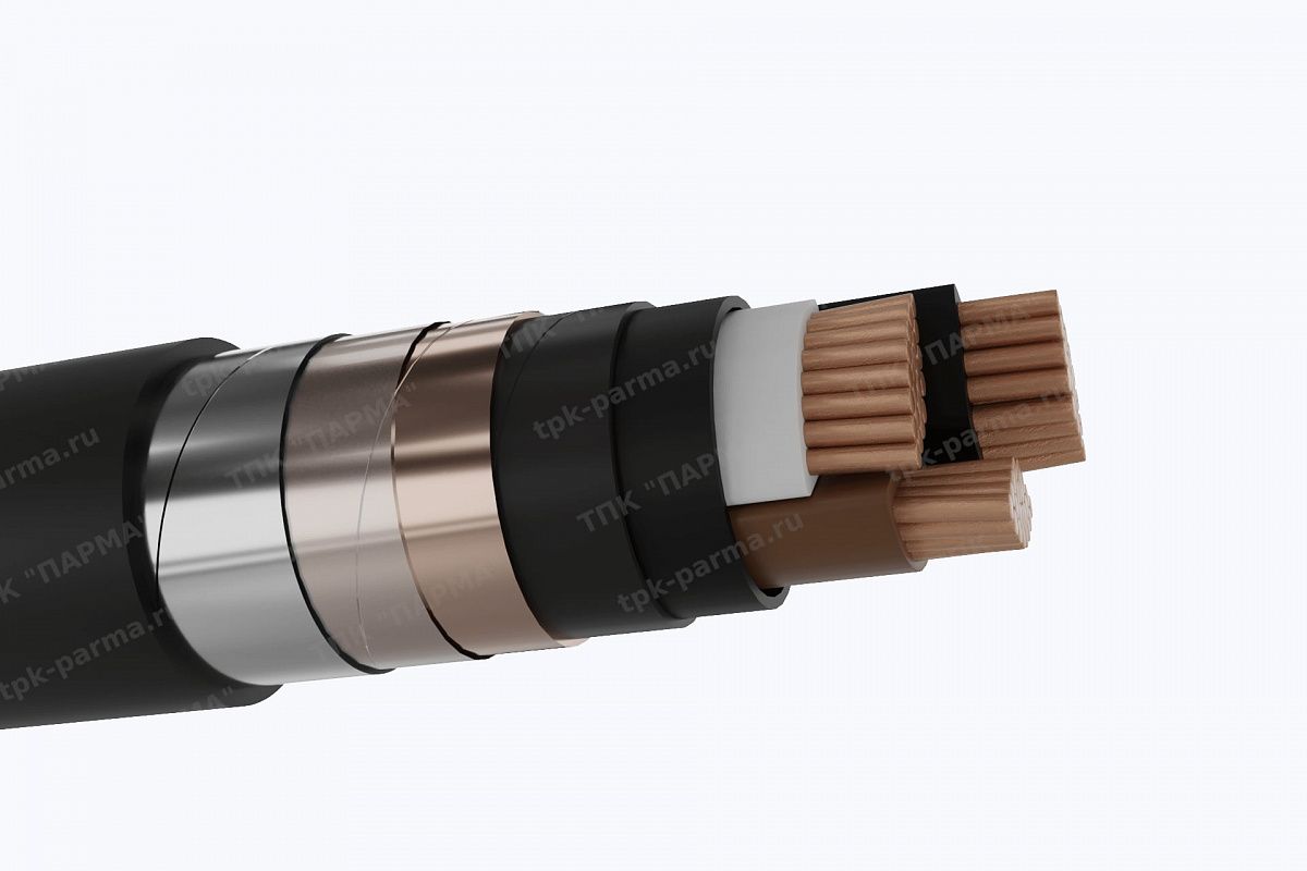 Фотография провода Кабель ВБШв 3х240 - 6кВ