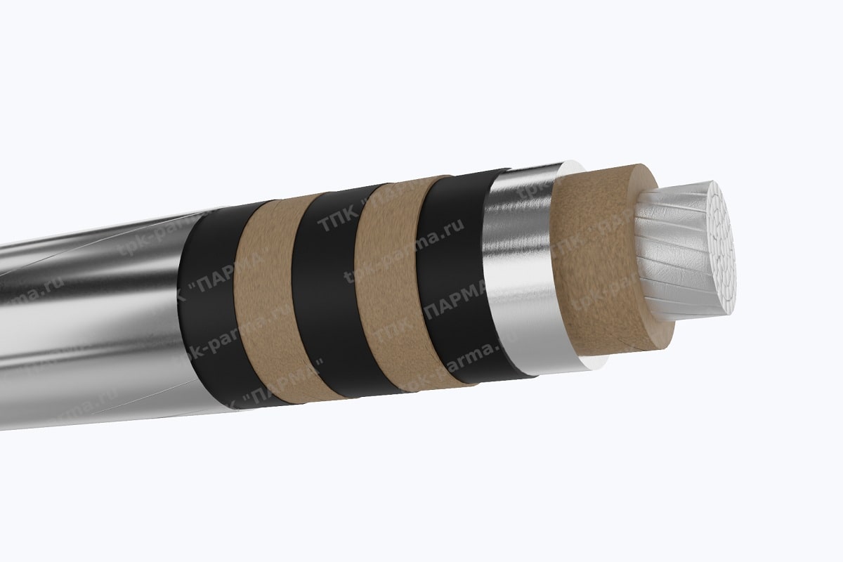 Фотография провода Кабель АСБ2лГ 1х500 - 3кВ