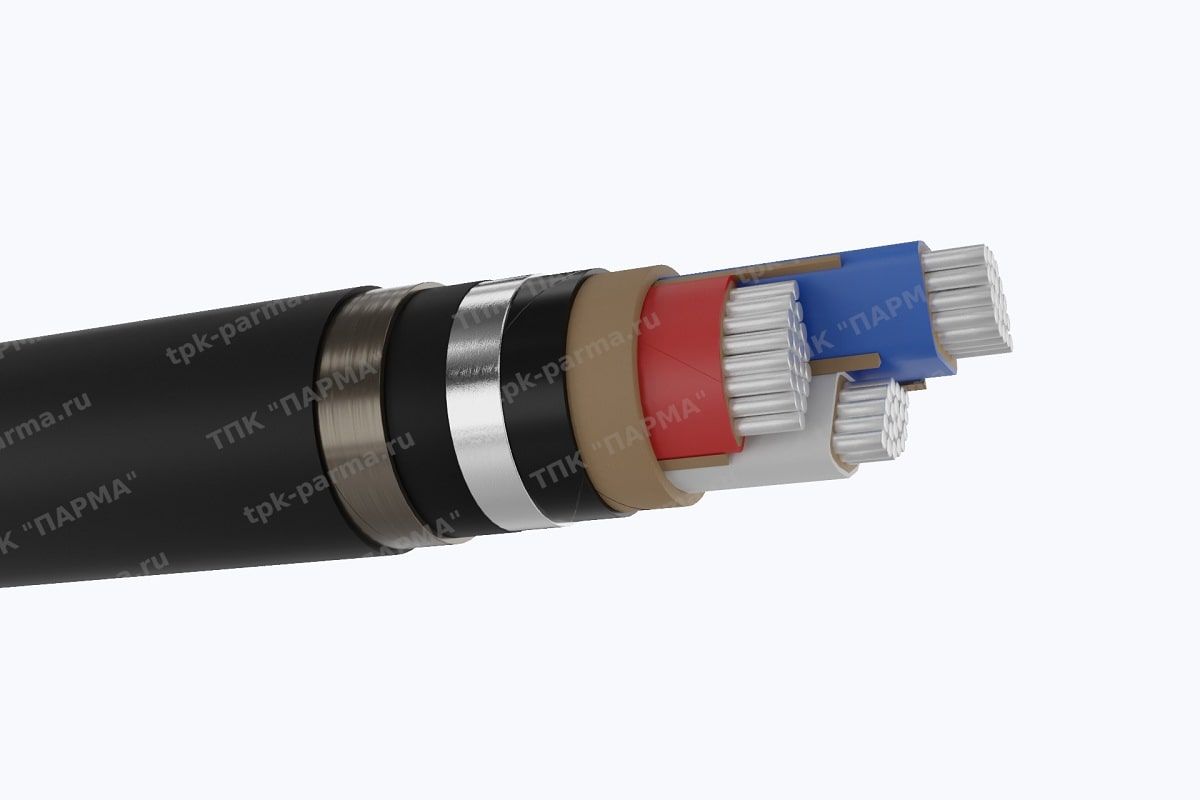 Фотография провода Кабель ААШнг 3х16 - 6кВ