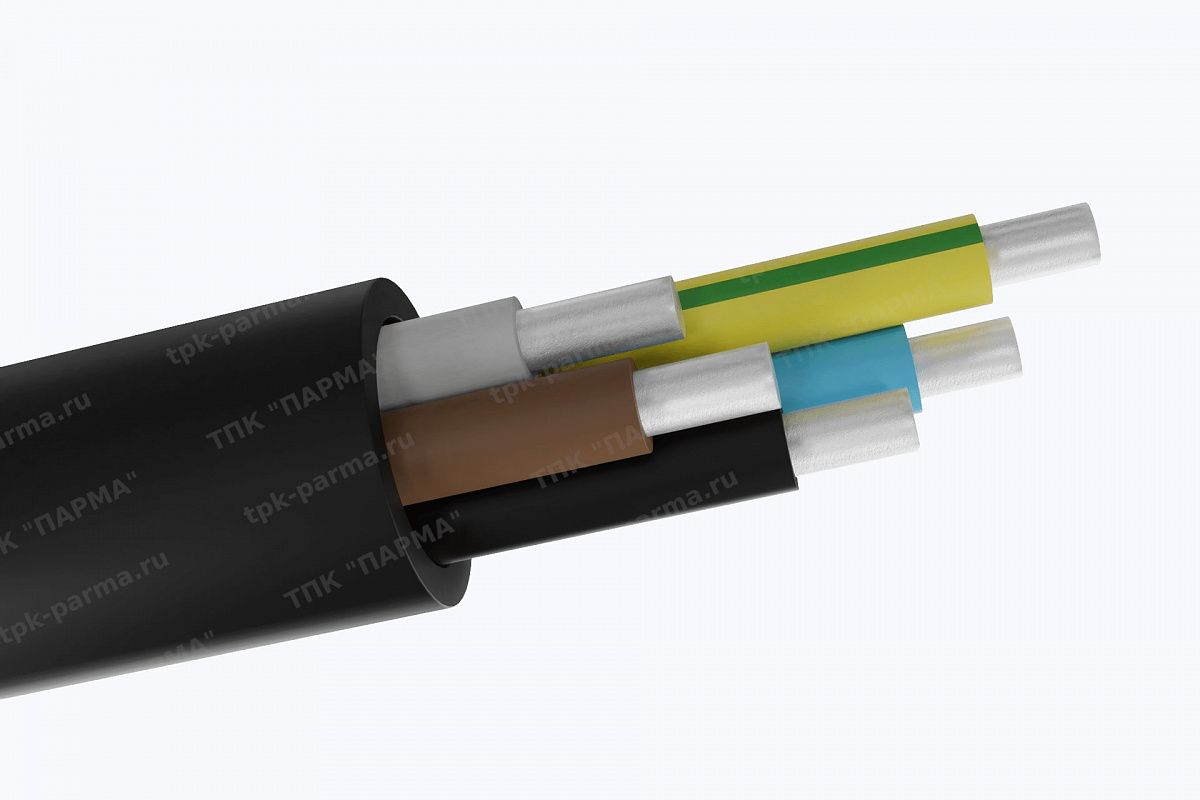 Фотография провода Кабель АВВГнг(A) 5х6